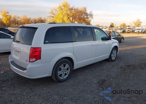 2018 Dodge Grand Caravan Sxt из США, поврежденный, VIN 2C4RDGCG9JR268629